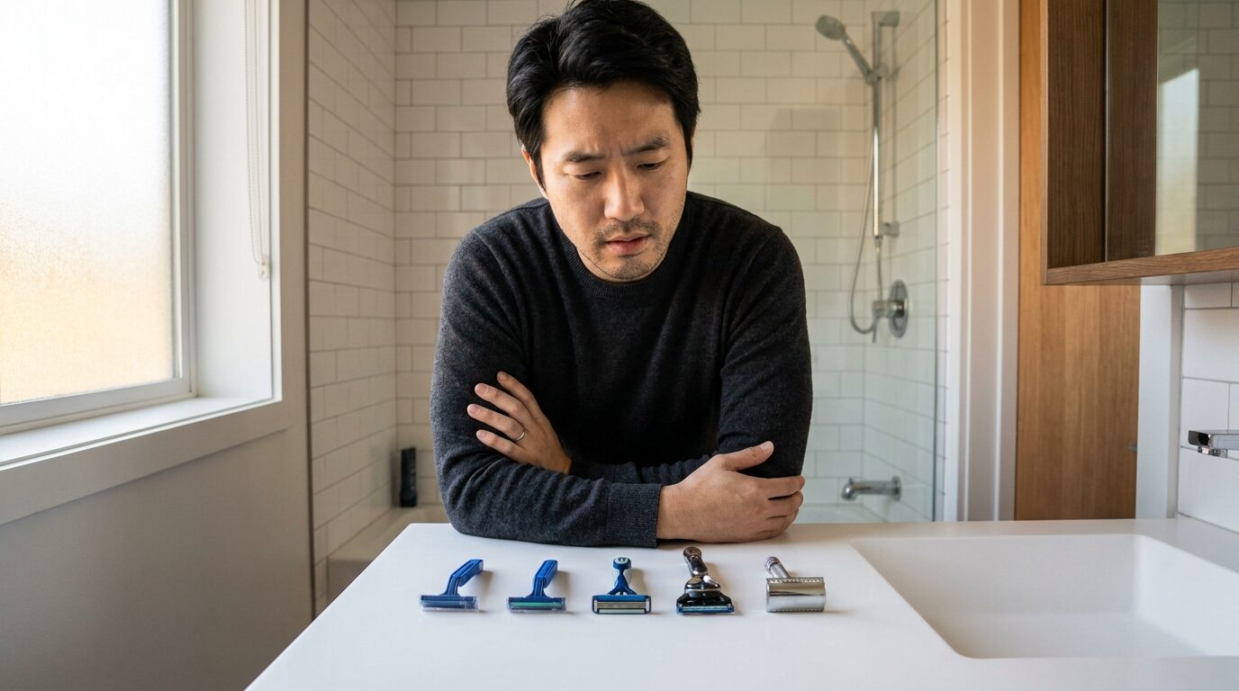 어떤 면도기를 골라야 할지 대부분의 남성이 답을 모른 채 살고 있습니다