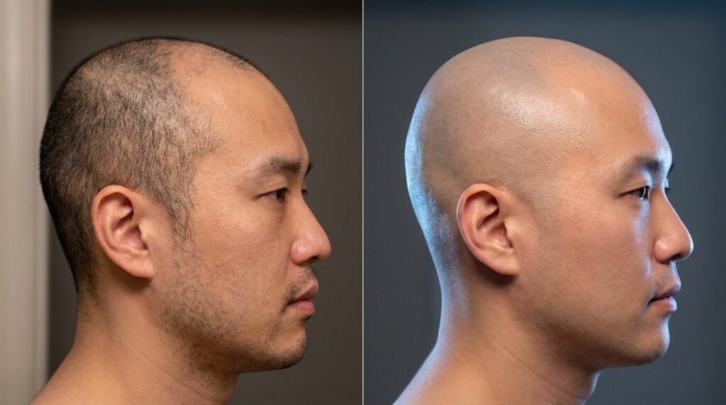 머리까지 밀어야 한다면? 두피 면도 A to Z