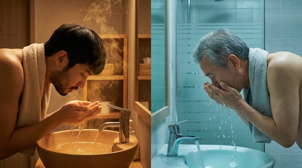 나이마다 적절한 면도 온도가 다르단 걸 아시나요? — 나이·피부타입별 면도 물 온도 가이드
